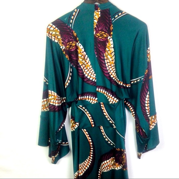 ISSA LONDON Silk Emerald Tunic or Dress - Picture 4 of 8